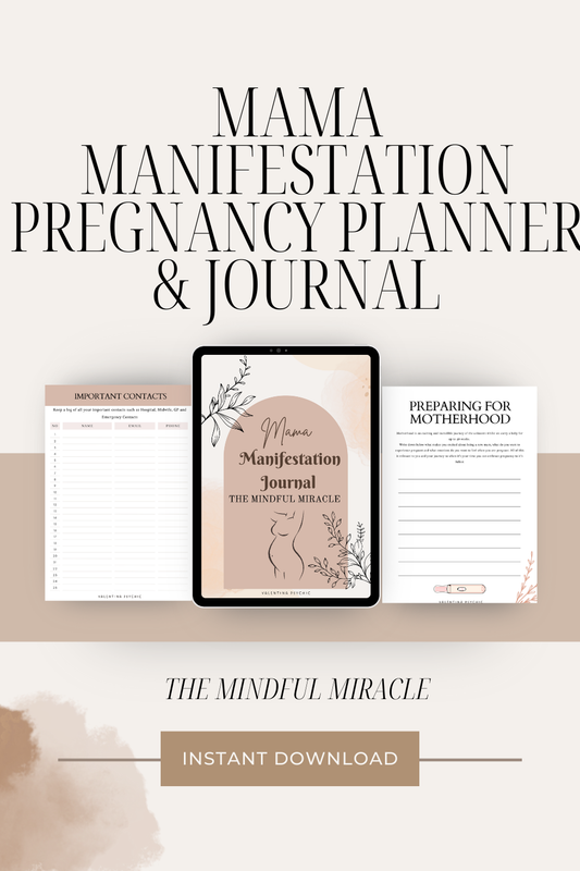 Mama Manifestation Pregnancy Planner & Journal